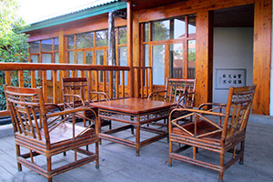 午夜免费电影園一角